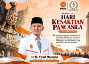 Yusuf Maulana Ajak Masyarakat Sukabumi Jadikan Hari Kesaktian Pancasila Momentum Perkuat Persatuan